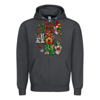 Smoke christmas ho ho ho gnomes Zipper Hoodie - BarkalooDesign