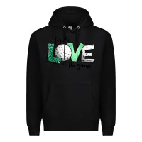 Black for the love of the game golf Premium Hoodie - Jasminsmagicworld