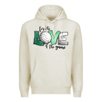 Oatmeal Heather for the love of the game golf Premium Hoodie - Jasminsmagicworld