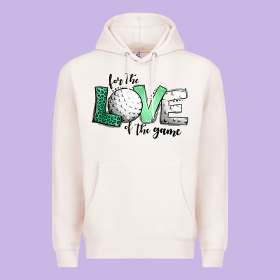 For The Love Of The Game Golf Premium Hoodie Designed By Jasminsmagicworld