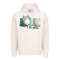 Pale Pink for the love of the game golf Premium Hoodie - Jasminsmagicworld
