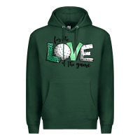 Sports Green for the love of the game golf Premium Hoodie - Jasminsmagicworld