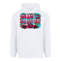 White dibs on the driver background Heavyweight Hoodie - AdoDesignShop