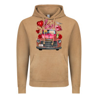Vintage Camel Western Valentines Day Truck Love Bird Letter Vintage Hoodie - FaDigitalArtStudio