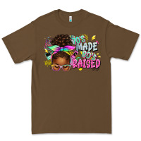 Cacao 70's made 80's raised afro messy bun Premium Tee - texasbilliewilder