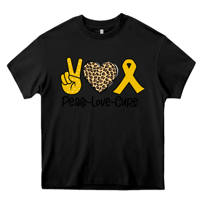 Peace Love Cure Heavy Core Tee by Bettercallsaul | Teevron