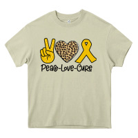 Mossy Peace Love Cure Heavy Core Tee - Bettercallsaul