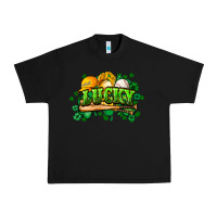 Black St. Patrick's Day Baseball Urban Heavy Tee - HowdyJamesFarm