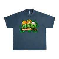 Midnight Navy St. Patrick's Day Baseball Urban Heavy Tee - HowdyJamesFarm