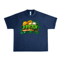 Navy St. Patrick's Day Baseball Urban Heavy Tee - HowdyJamesFarm