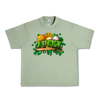 Oil Green St. Patrick's Day Baseball Urban Heavy Tee - HowdyJamesFarm