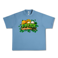 Pebble Blue St. Patrick's Day Baseball Urban Heavy Tee - HowdyJamesFarm