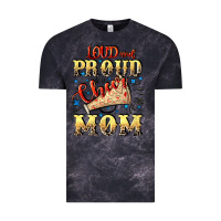 Cloud Black Loud and proud cheer Mom Mother's Day Vintage Tee - CowGirlArtShop