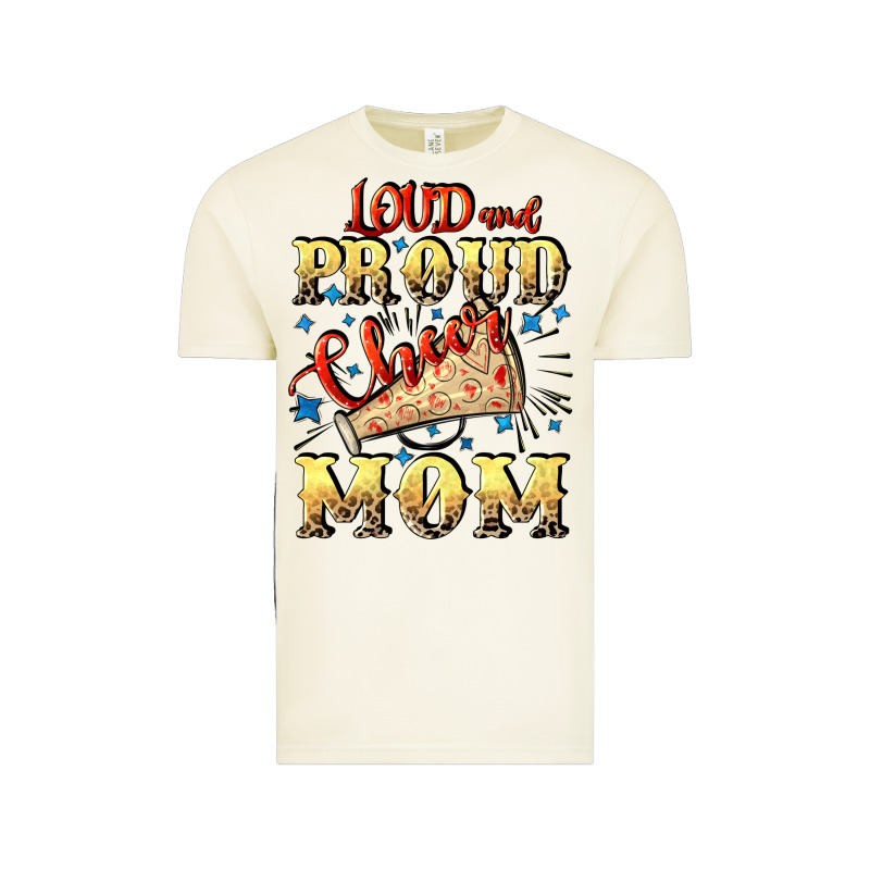 Loud And Proud Cheer Mom Mother's Day Vintage Tee by CowGirlArtShop | Teevron