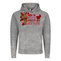 Cloud Rock This is how i fight my battles Valentine's Day Vintage Hoodie - FaDigitalArtStudio