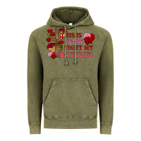 Vintage Olive This is how i fight my battles Valentine's Day Vintage Hoodie - FaDigitalArtStudio