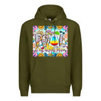 The Pool Is My Happy Place Premium Hoodie | Teevron