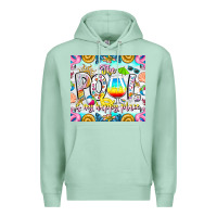 Seafoam The Pool Is My Happy Place Premium Hoodie - CowhideDigitalArt