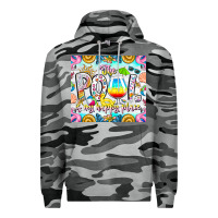 Slate Camo The Pool Is My Happy Place Premium Hoodie - CowhideDigitalArt