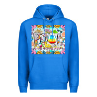 True Royal The Pool Is My Happy Place Premium Hoodie - CowhideDigitalArt