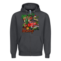Smoke home for the holidays louisiana Zipper Hoodie - BarkalooDesign