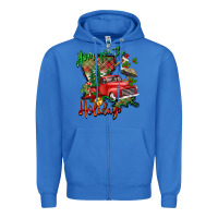 True Royal home for the holidays louisiana Zipper Hoodie - BarkalooDesign