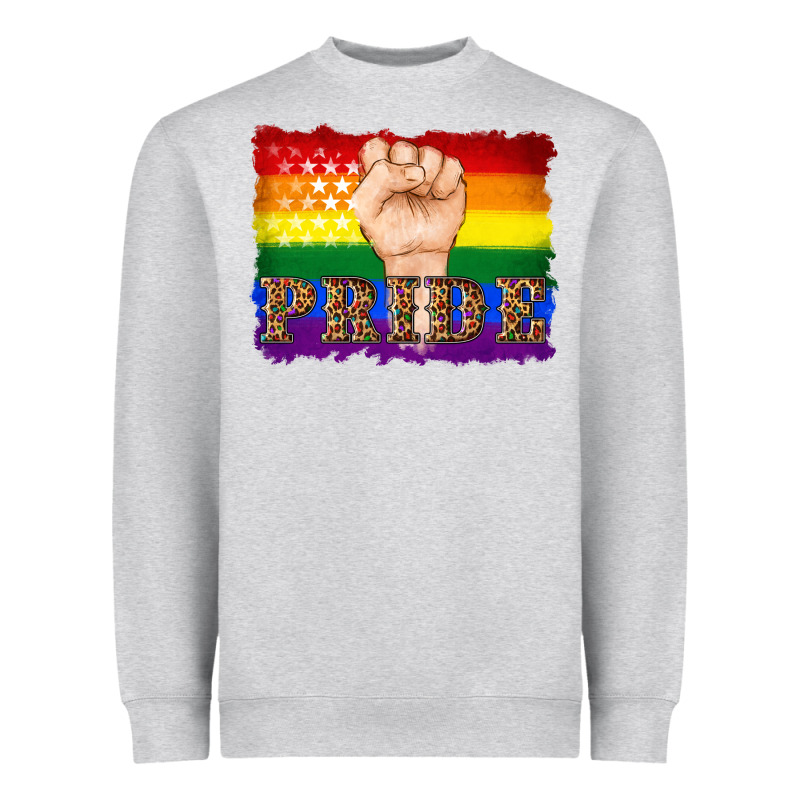 Lgbtq  Flag And Hand Pride Heavyweight Sweatshirt by Artiststas | Teevron