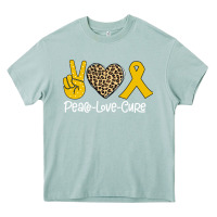 Peace Love Cure Heavy Core Tee | Teevron