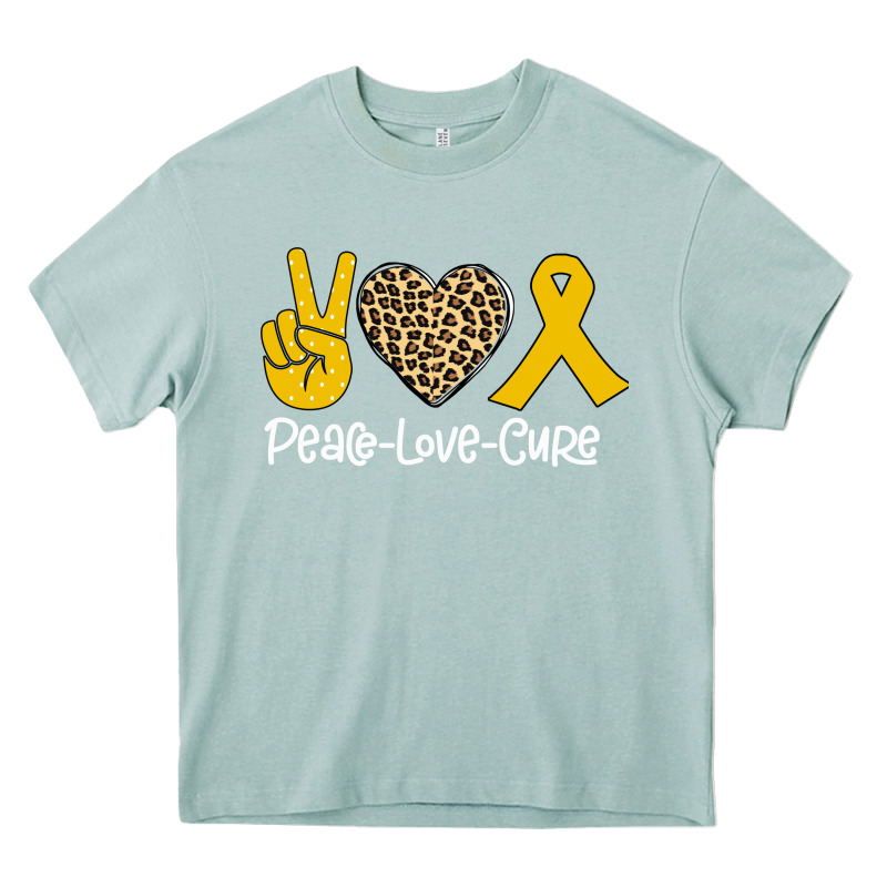 Peace Love Cure Heavy Core Tee by Bettercallsaul | Teevron