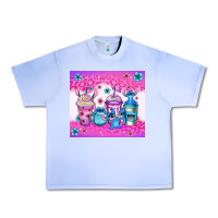 Grape Ice stitch coffee cups Urban Heavy Tee - Jasminsmagicworld
