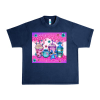 Navy stitch coffee cups Urban Heavy Tee - Jasminsmagicworld
