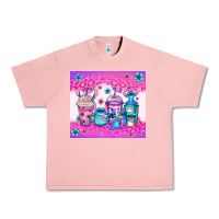 Salmon stitch coffee cups Urban Heavy Tee - Jasminsmagicworld