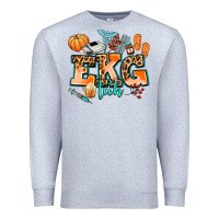 Heather Grey ekg tech fall Premium Sweatshirt - AdoDesignShop