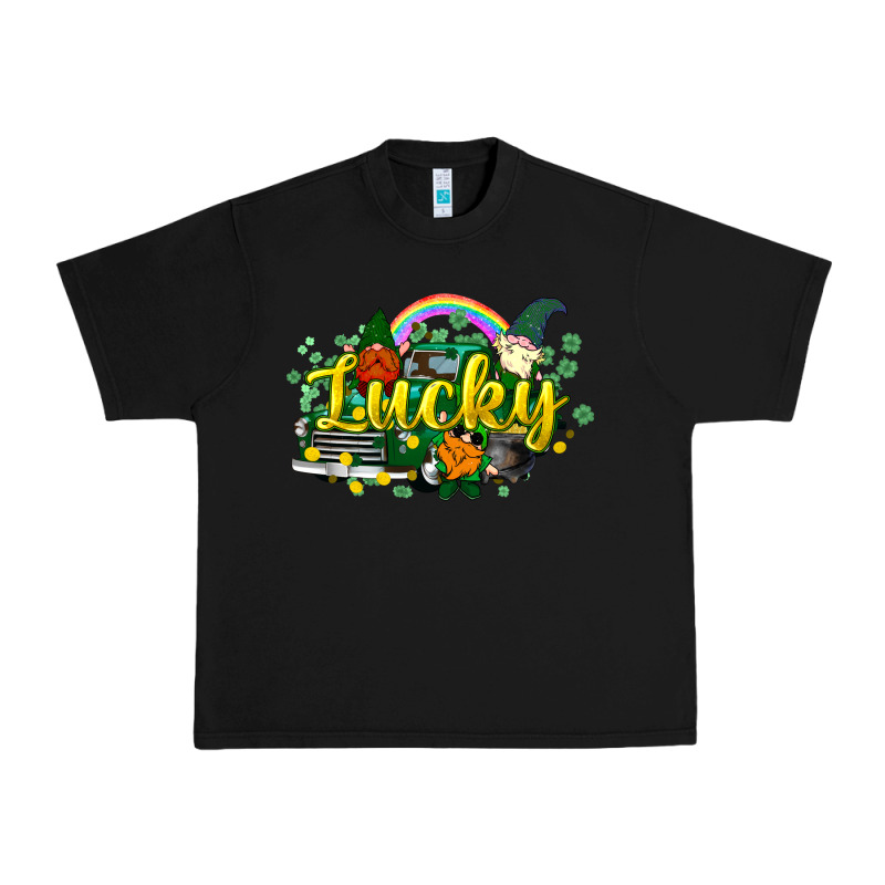 Lucky Gnomes Truck St. Patrick's Urban Heavy Tee by HowdyJamesFarm | Teevron