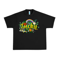 Black lucky gnomes truck St. Patrick's Urban Heavy Tee - HowdyJamesFarm