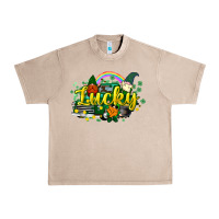 French Oak lucky gnomes truck St. Patrick's Urban Heavy Tee - HowdyJamesFarm