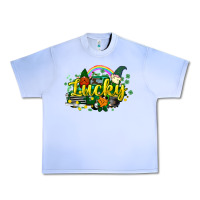 Grape Ice lucky gnomes truck St. Patrick's Urban Heavy Tee - HowdyJamesFarm