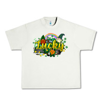 Pistachio lucky gnomes truck St. Patrick's Urban Heavy Tee - HowdyJamesFarm