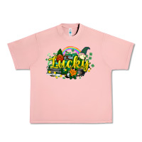 Salmon lucky gnomes truck St. Patrick's Urban Heavy Tee - HowdyJamesFarm