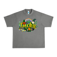 Tornado lucky gnomes truck St. Patrick's Urban Heavy Tee - HowdyJamesFarm