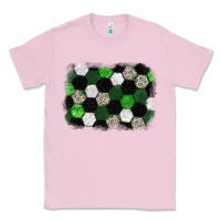 Bubblegum Pink Soccer leopard glitter background Classic Tee - HowdyJamesFarm