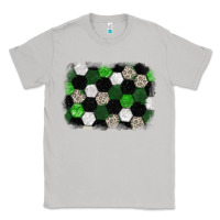 Moon Dust Soccer leopard glitter background Classic Tee - HowdyJamesFarm