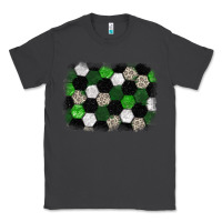 Smoke Soccer leopard glitter background Classic Tee - HowdyJamesFarm