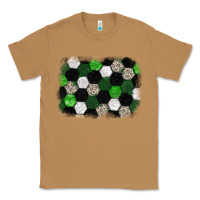 Toasted Coconut Soccer leopard glitter background Classic Tee - HowdyJamesFarm
