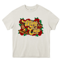 Cream Mini cita Heavy Core Tee - RanaPortraitStore