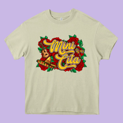 Mini Cita Heavy Core Tee Designed By Ranaportraitstore