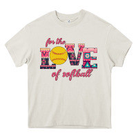Cream For The Love Of Softball Heavy Core Tee - Bettercallsaul