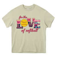 Mossy For The Love Of Softball Heavy Core Tee - Bettercallsaul
