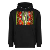 Black race brushstrokes Heavyweight Hoodie - AdoDesignShop