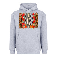 Heather Grey race brushstrokes Heavyweight Hoodie - AdoDesignShop
